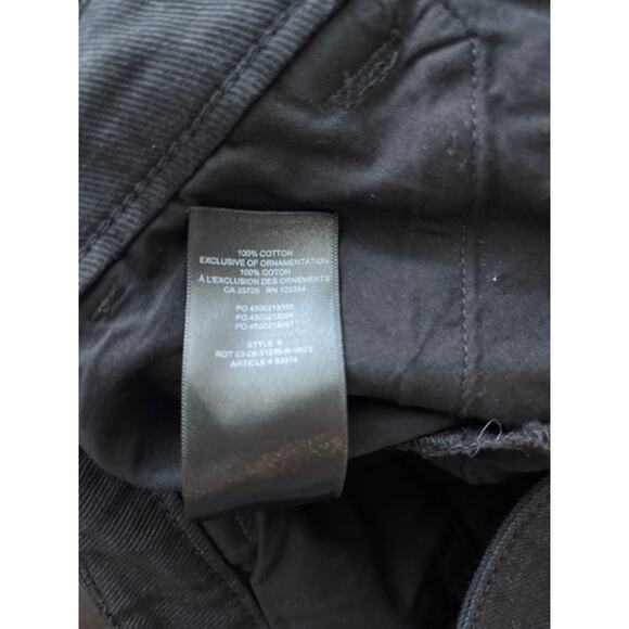 Aritzia TNA Black Corbett‎ Wide Leg Twill Cargo Pants Size 4 - Picture 9 of 9